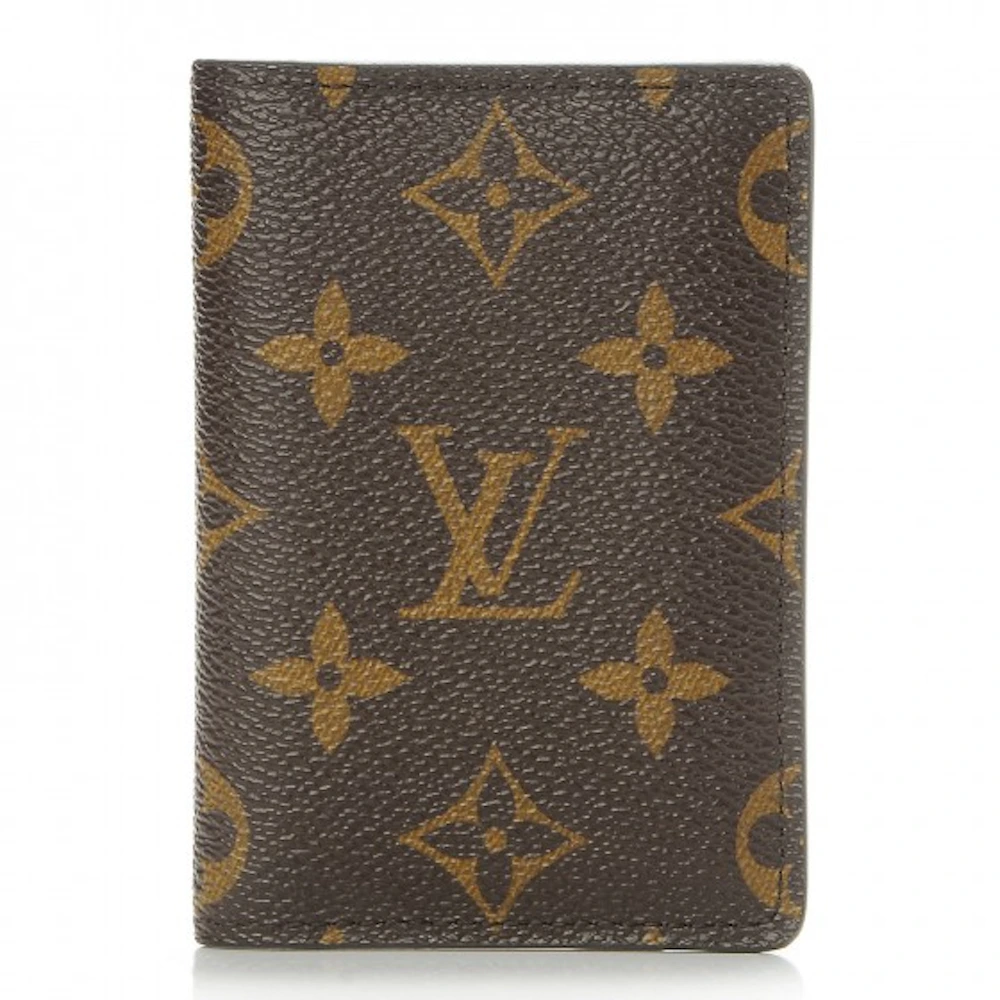 Ví Louis Vuitton Pocket Organiser Monogram Other Canvas (M80154