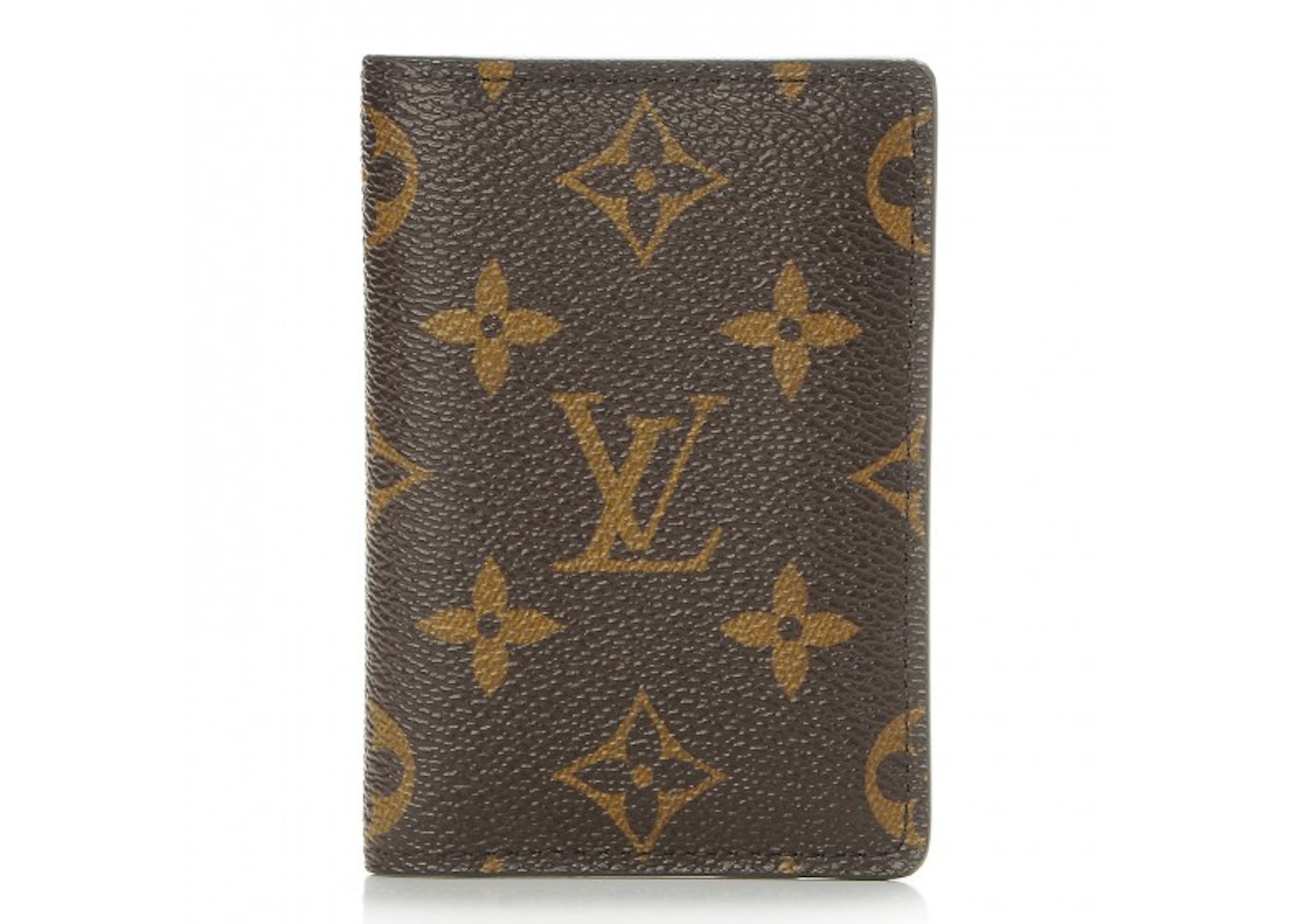 Louis Vuitton Pocket Organizer Monogram Brown in Canvas - US