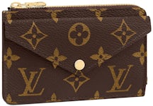 Louis Vuitton Card Holder Reverse Monogram Canvas Brown in Coated Canvas -  US
