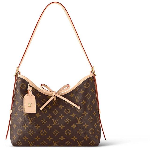 Louis Vuitton CarryAll PM Monogram in Coated Canvas with Gold-tone