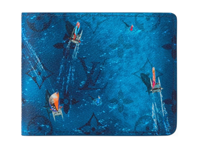 Louis Vuitton Catamaran Multiple Wallet Navy