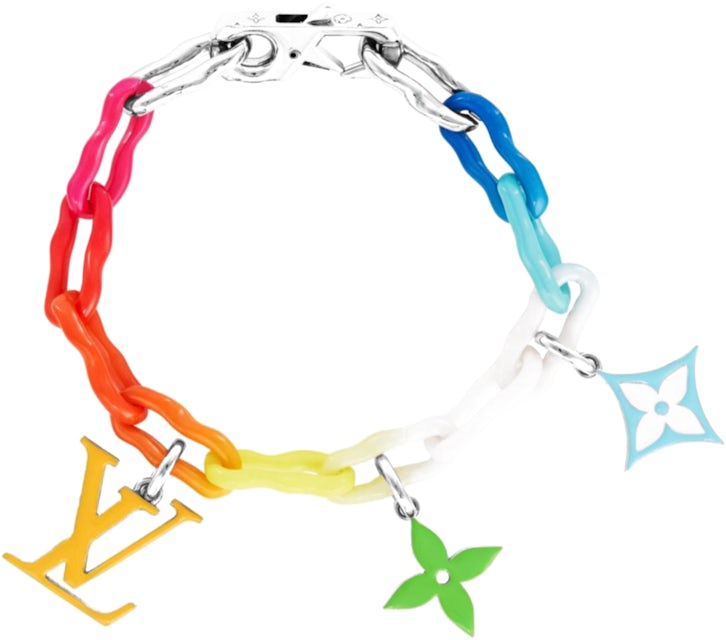 Louis Vuitton Ceramic Chain Bracelet Rainbow in Ceramic with  Silver/Rainbow-tone - US