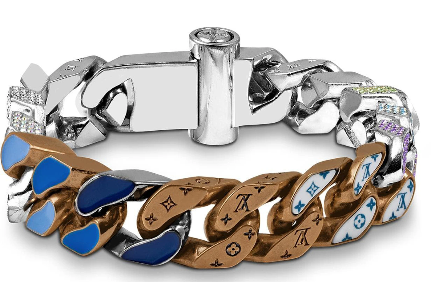 vuitton chain bracelet monogram