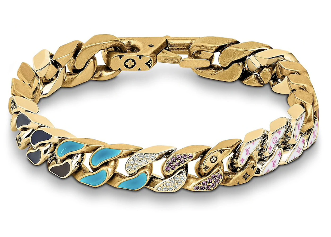 Lv chain links patches Clearance