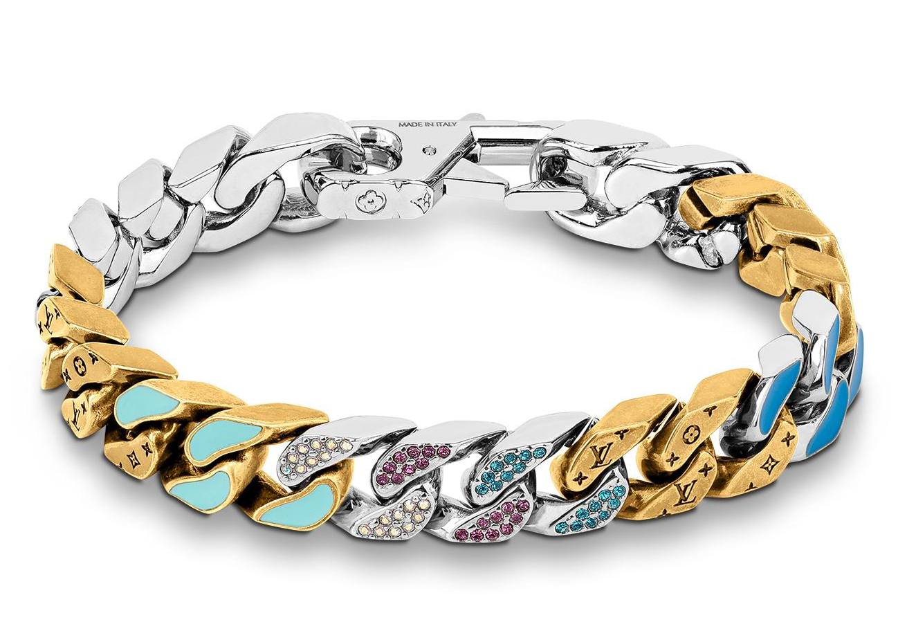 Louis Vuitton Multicolor White Logo Bracelet | eBay
