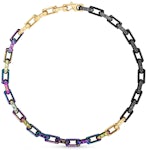 Louis Vuitton, Jewelry, Louis Vuitton Monochain Reverso Bracelet Metal  With Monogram Eclipse Canvas And