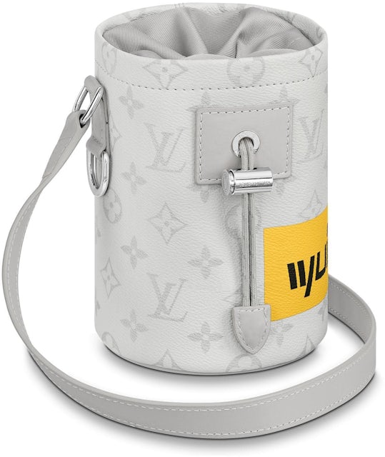 Louis Vuitton Chalk Nano Bag Monogram Logo Story White in Canvas