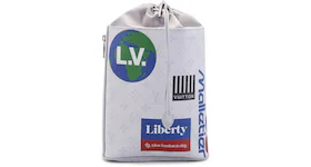 Louis Vuitton Chalk Sling Bag Monogram Logo Story White