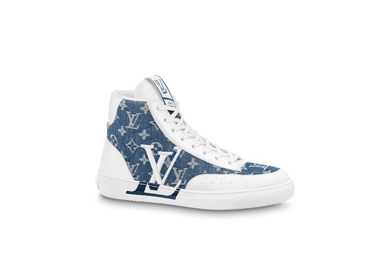 Louis Vuitton Charlie High Top Denim Monogram White - 1AA47F