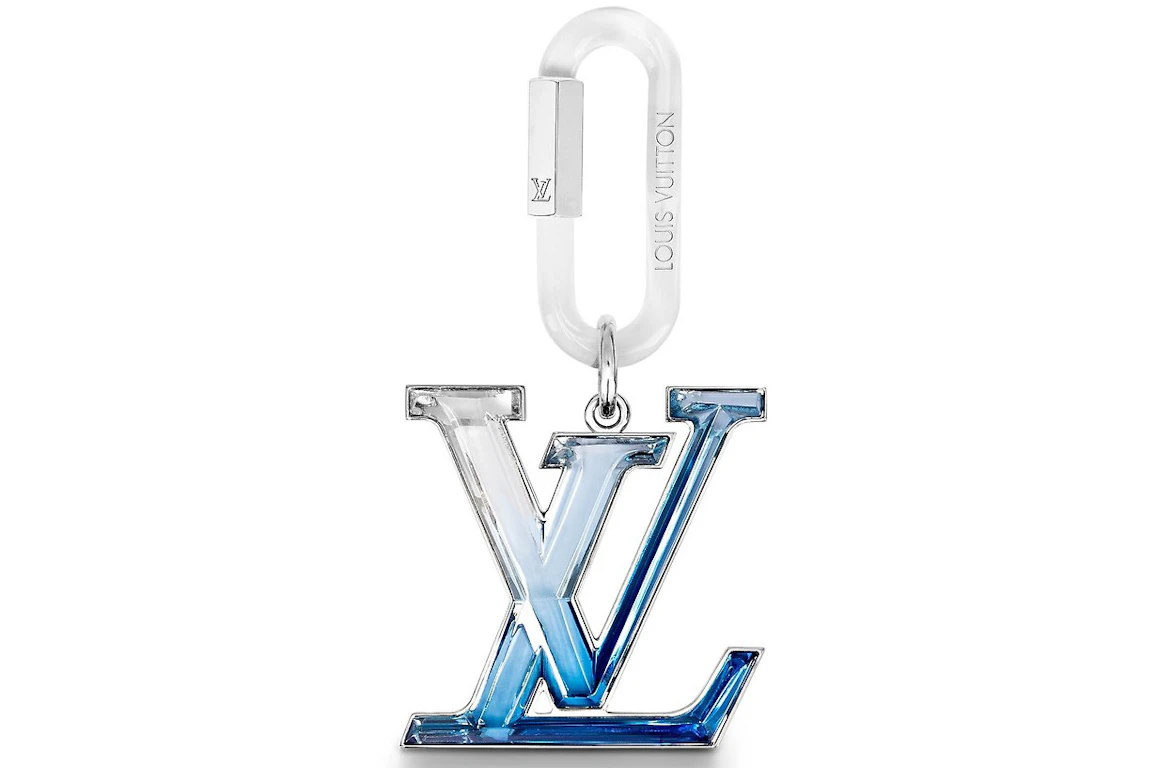 Louis Vuitton LV Plexi Bag Charm Blue