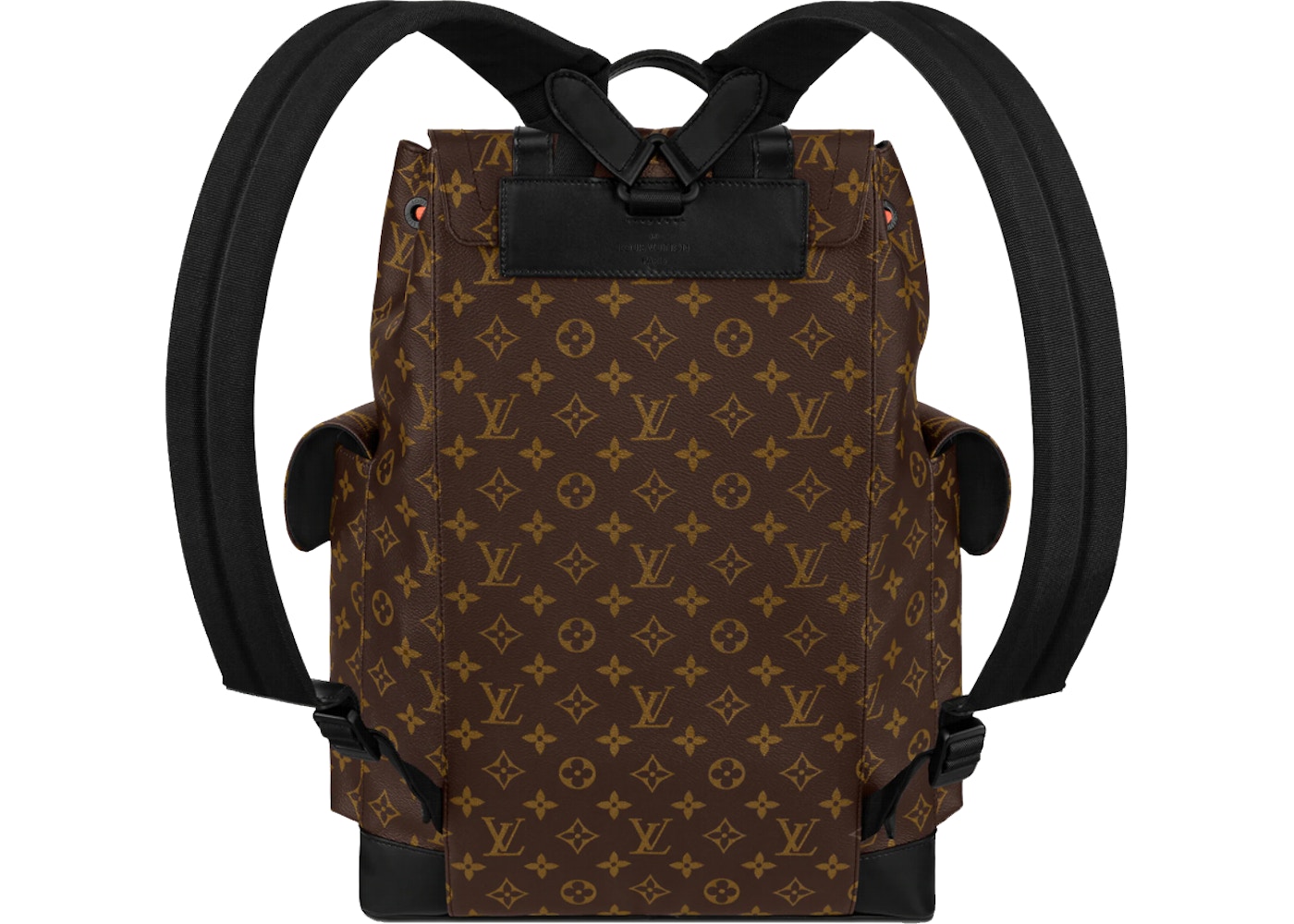 Louis Vuitton Christopher Backpack in Coated Canvas with Black-tone