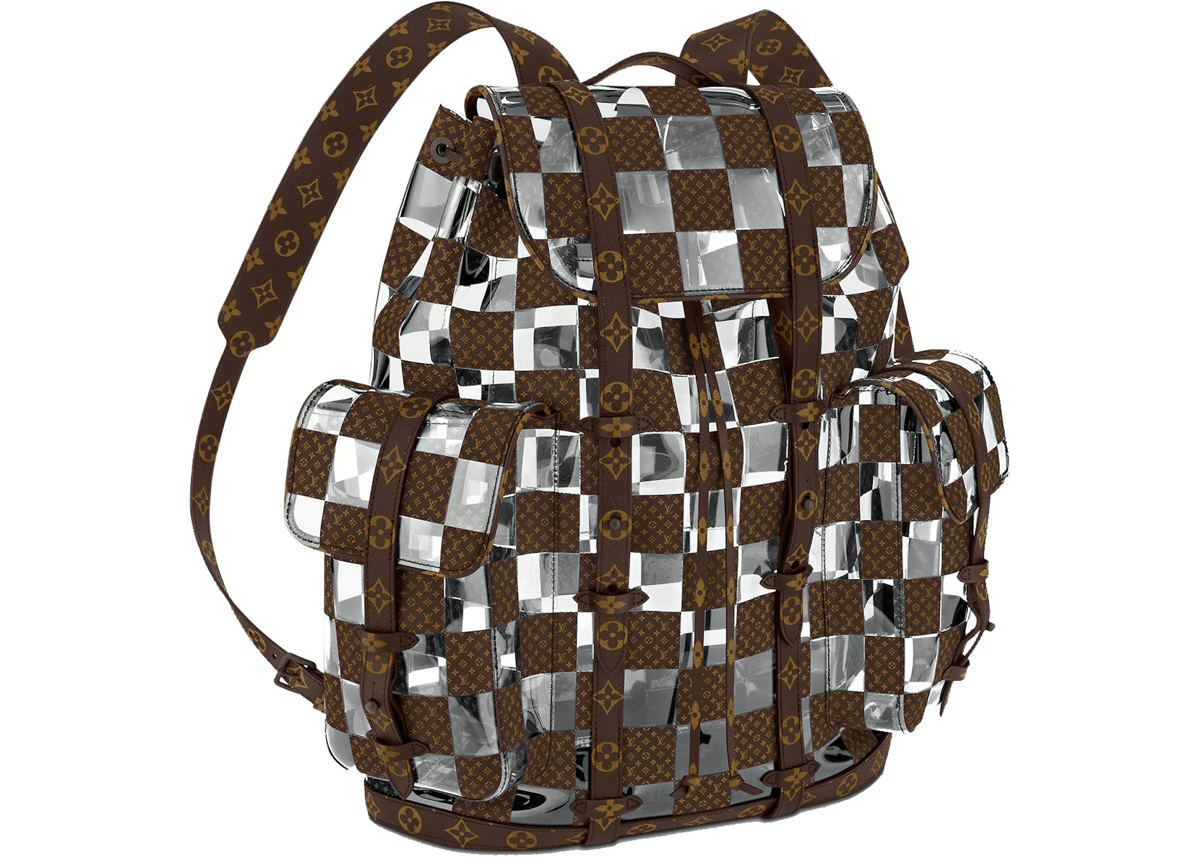 Louis Vuitton Christopher Backpack Brown/Clear