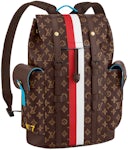 Louis Vuitton Christopher Backpack Monogram GM Prism in PVC with White - US