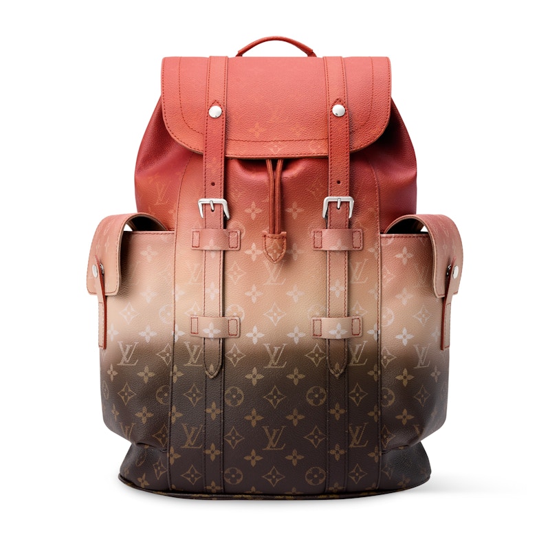 Louis Vuitton Christopher MM Backpack Orange
