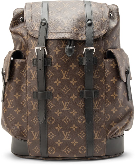 Louis Vuitton Monogram Macassar Christopher Backpack PM