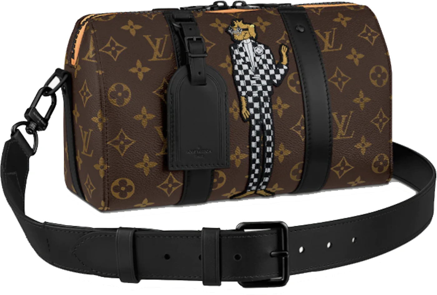 Louis Vuitton City Keepall in Coated Canvas with Black-tone - US