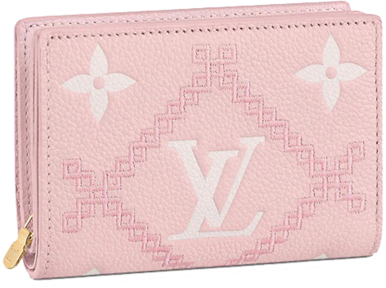 Louis Vuitton Félicie Pochette Monogram Verni Light Pink Neon