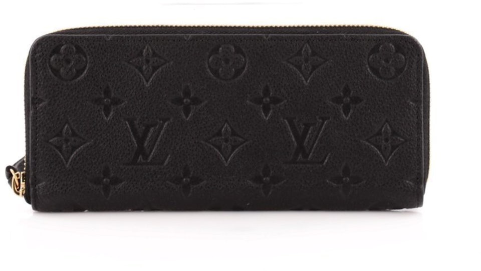 Louis Vuitton Zippy Coin Purse Black Monogram Empreinte