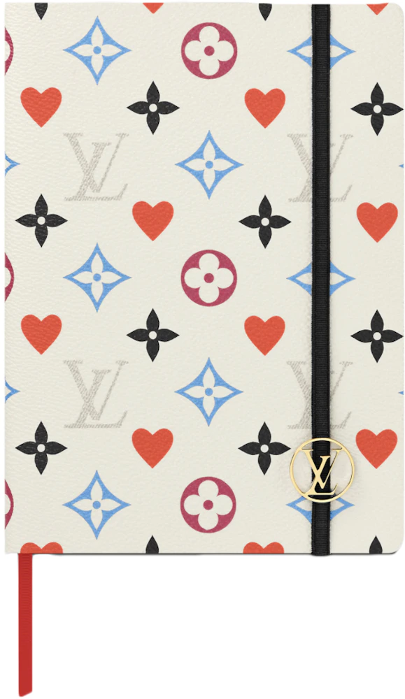 Louis Vuitton Clemence Notebook Game On White in Coated Canvas - US
