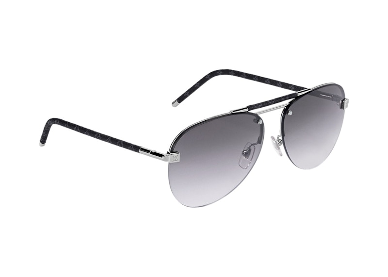 Occhiali da sole Louis Vuitton Clockwise in tela Monogram Eclipse
