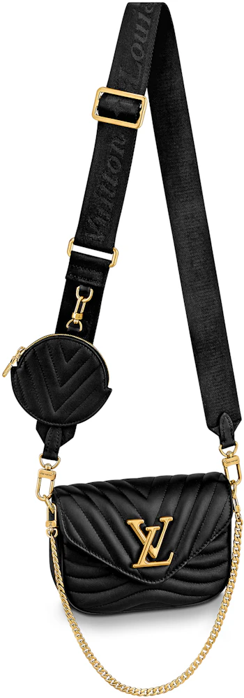 Louis Vuitton Multi Color Black Small Mini Evening Clutch Wristlet