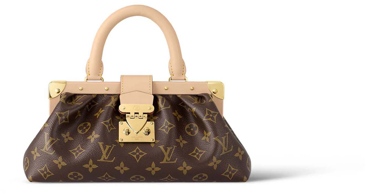 Louis Vuitton Monogram in Coated Canvas with Gold-tone -