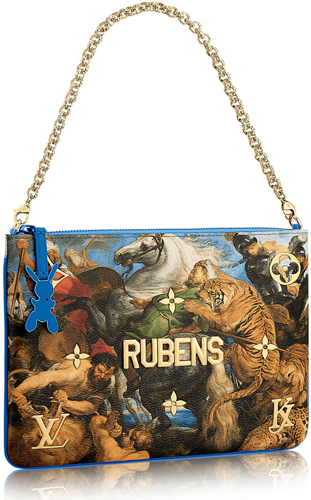 At Auction: LOUIS VUITTON X JEFF KOONS Weekender PETER PAUL RUBENS MASTERS  50, Coll.: 2017.