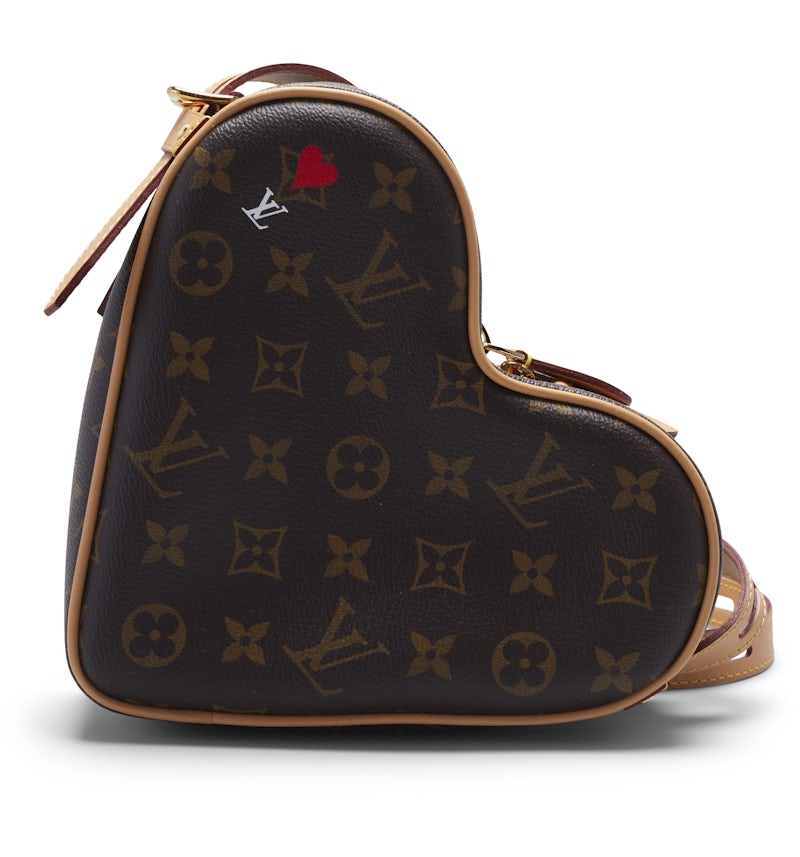 Louis Vuitton Coeur Heart Bag Game On Monogram in Coated Canvas