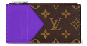 Louis Vuitton Coin Card Holder Colormania Dark Violet