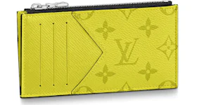Louis Vuitton Coin Card Holder Monogram Bahia Yellow