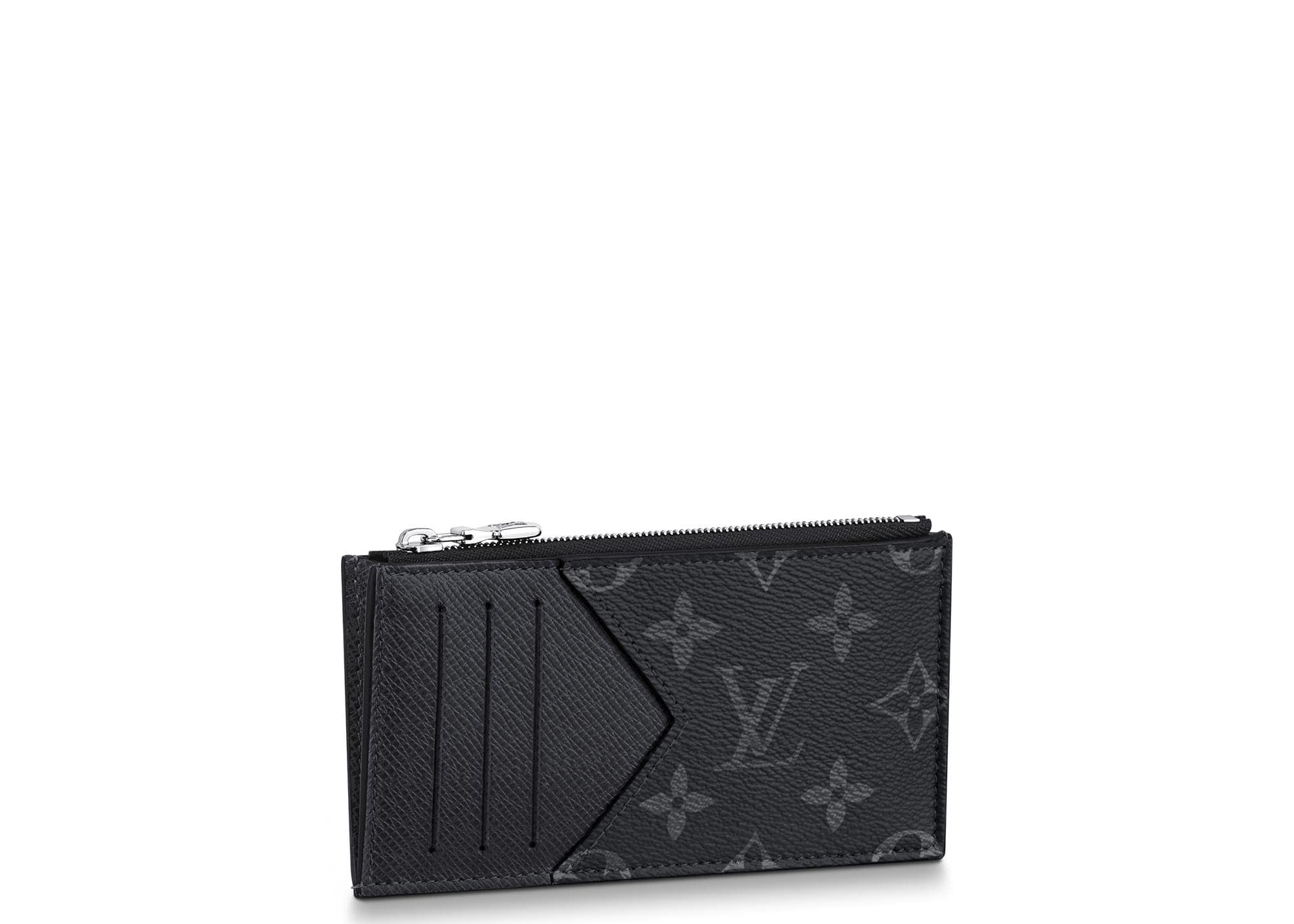 Coin Card Holder Monogram Eclipse Canvas  Men  Highlights and Gifts  LOUIS  VUITTON 