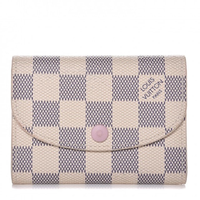 Rosalie Coin Purse Damier Azur Canvas - Wallets and Small Leather Goods