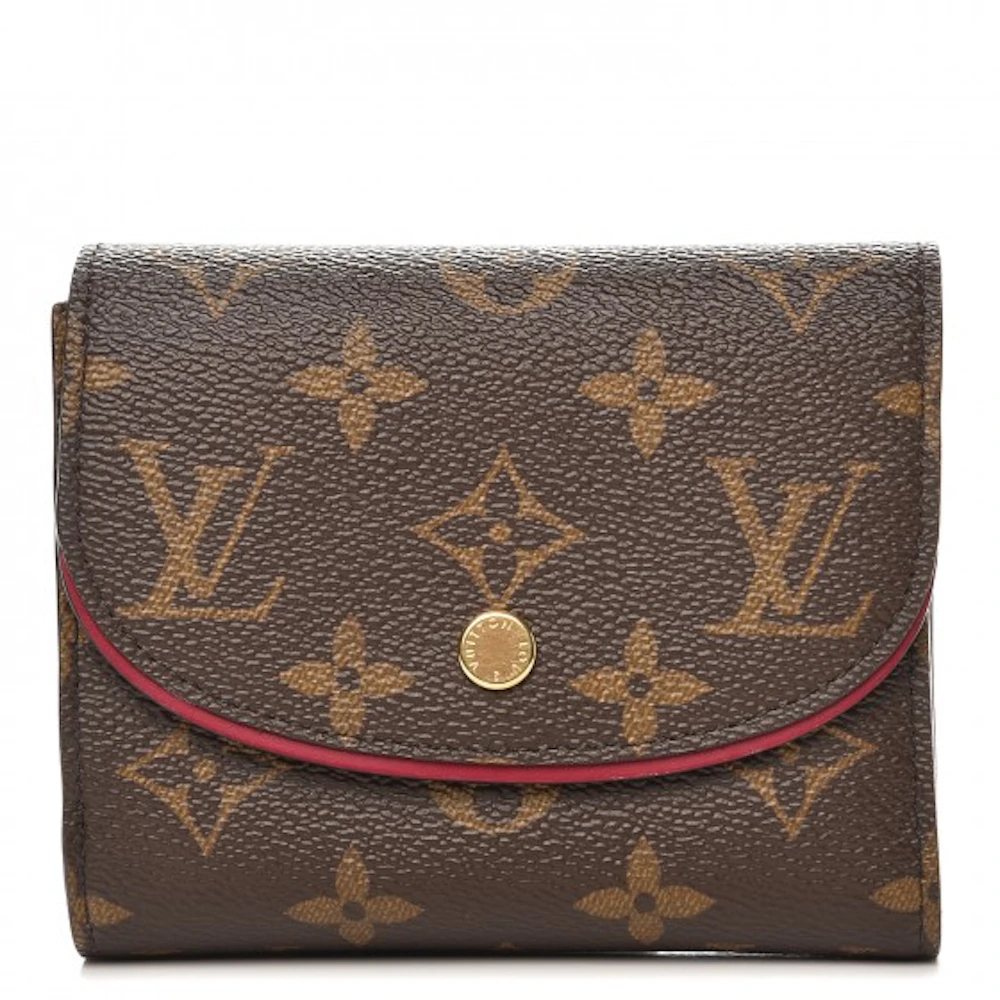 Louis Vuitton Compact Wallet Ariane Monogram Fuchsia in Toile  Canvas/Leather with Brass - US