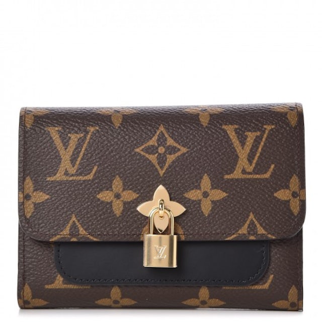 Louis Vuitton Monogram Flower Wallet Case