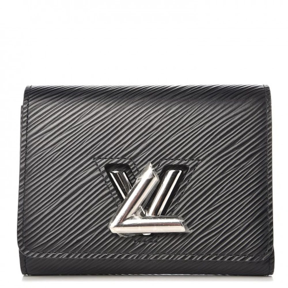 Louis Vuitton Black Epi Leather Compact Wallet Louis Vuitton