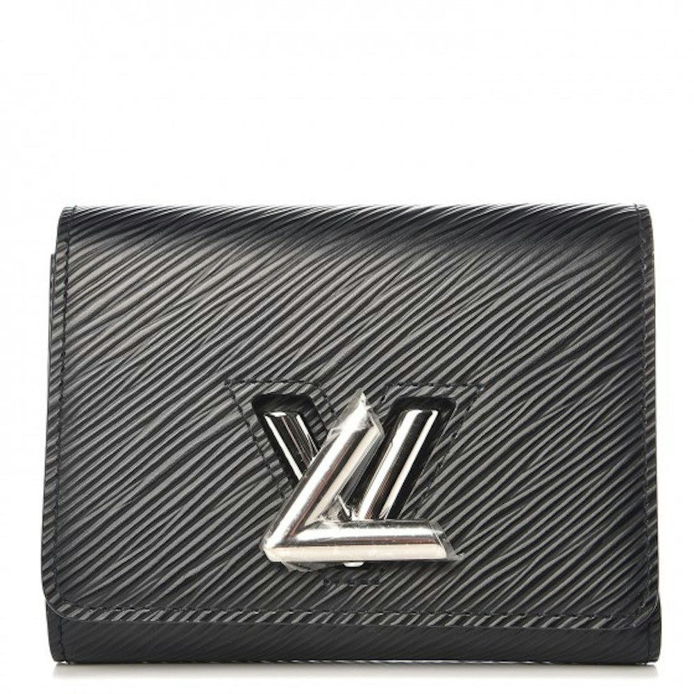 Louis Vuitton Black Electric Epi Leather LV Initiales Waist Belt