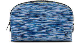Louis Vuitton Cosmetic Pouch Epi Denim Blue