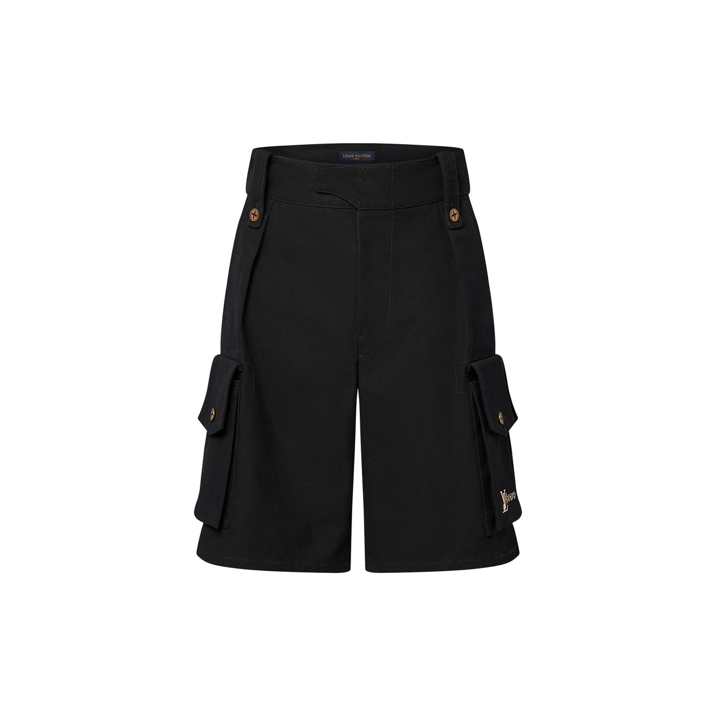 Louis Vuitton Cotton Utility Cargo Shorts Black Men's - SS24 - US