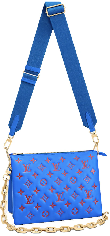 LV Coussin PM steel blue