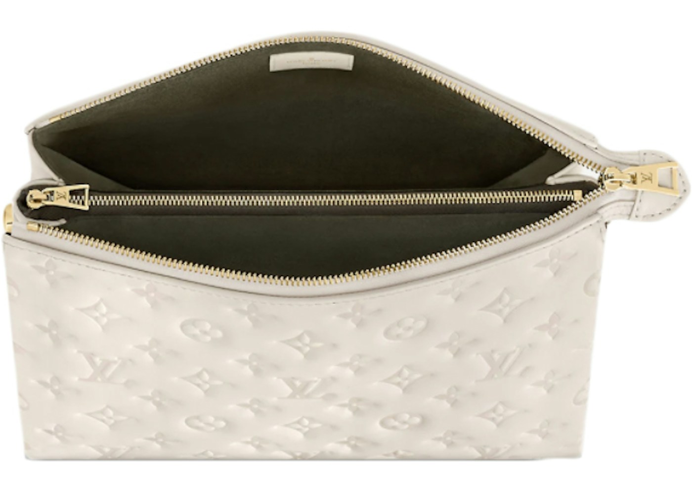 Louis Vuitton Coussin Pm Cream In Puffy Lambskin With Gold Tone Louis Vuitton Coussin Pm Cream In Puffy Lambskin With Gold Tone