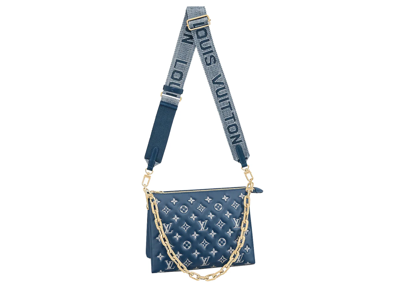 Louis Vuitton® Coussin MM Blueet. Size in 2023