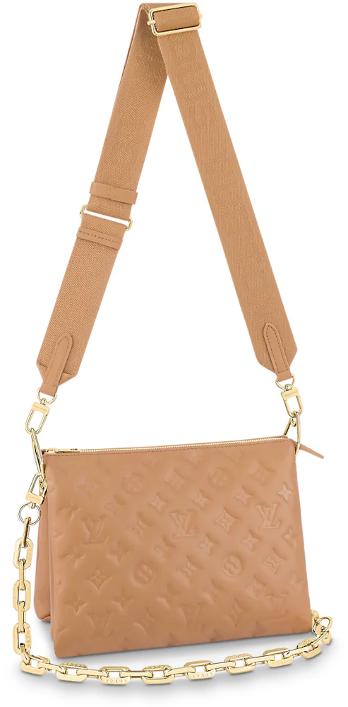 LV COUSSIN BAG IN CAMEL BB SIZE