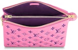 M58628 Louis Vuitton Embossed Lambskin Coussin PM Pink/Purple