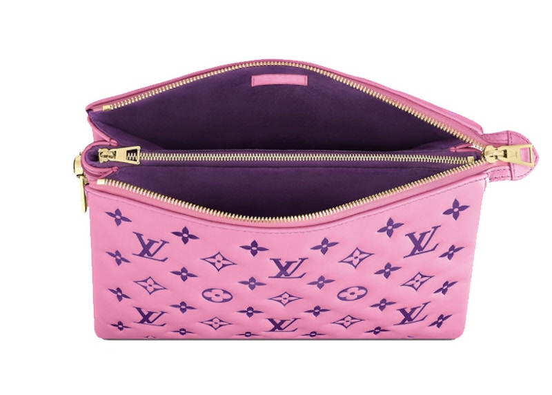 Louis Vuitton Coussin Pm Pink Purple In Lambskin With Gold Tone