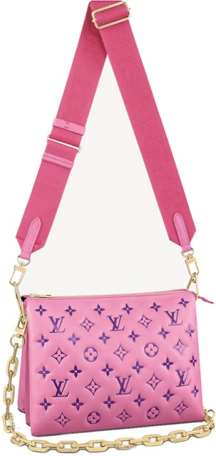 Louis Vuitton Coussin PM- Pink/Brown/Blue/Green  Pink brown, Louis vuitton  bag, Louis vuitton backpack
