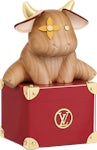 Louis Vuitton Cow Wood Box GI0570 Red