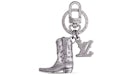 Louis Vuitton Cowboy Boot Key Holder and Bag Charm Silver