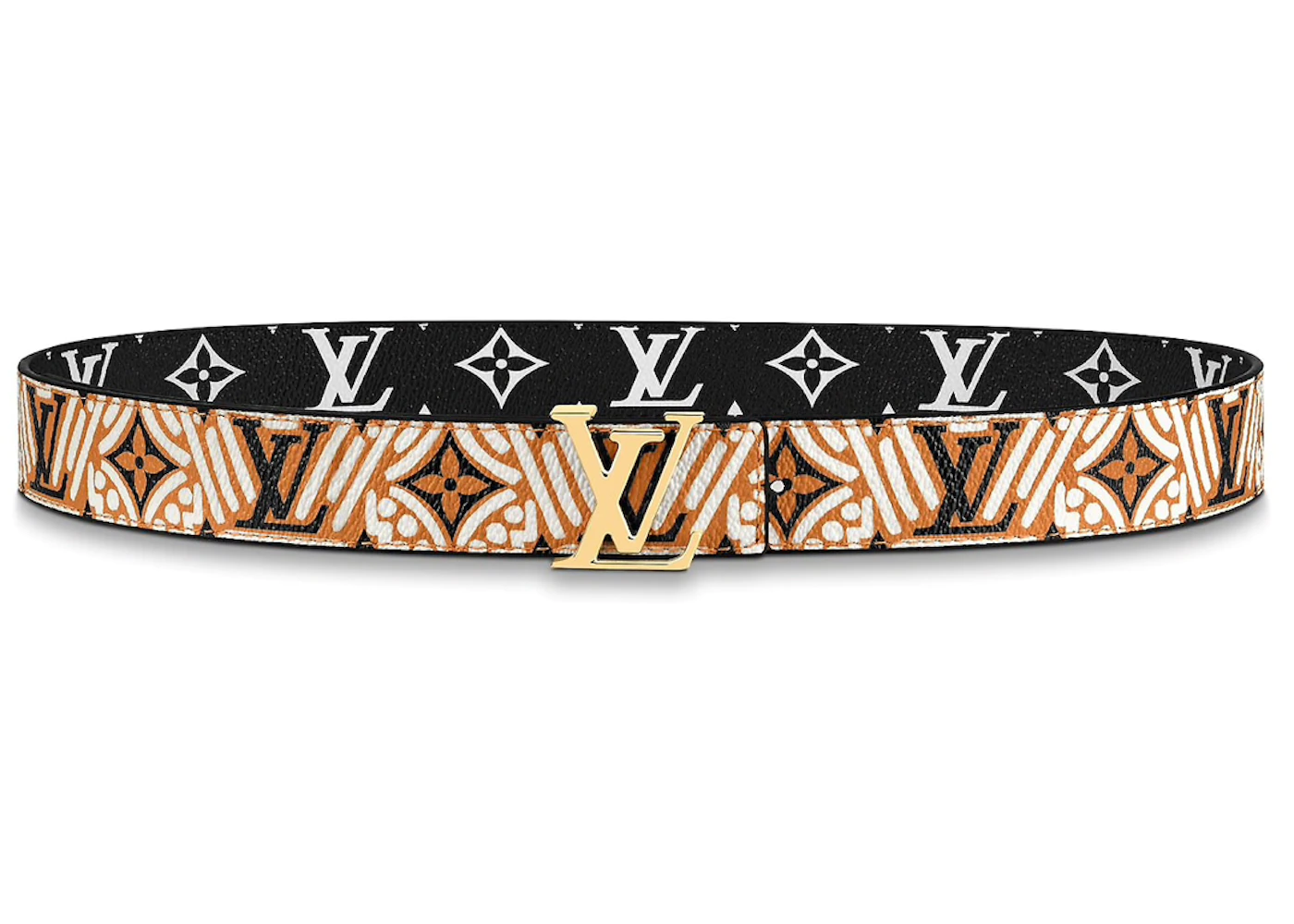 Authentic Louis Vuitton - Limited Edition, Gold colored Belt - Womens US  Size 36