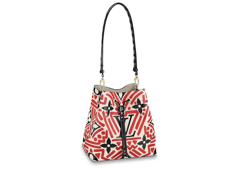 Louis Vuitton Crafty NeoNeo MM Cream Red in Monogram Giant Coated