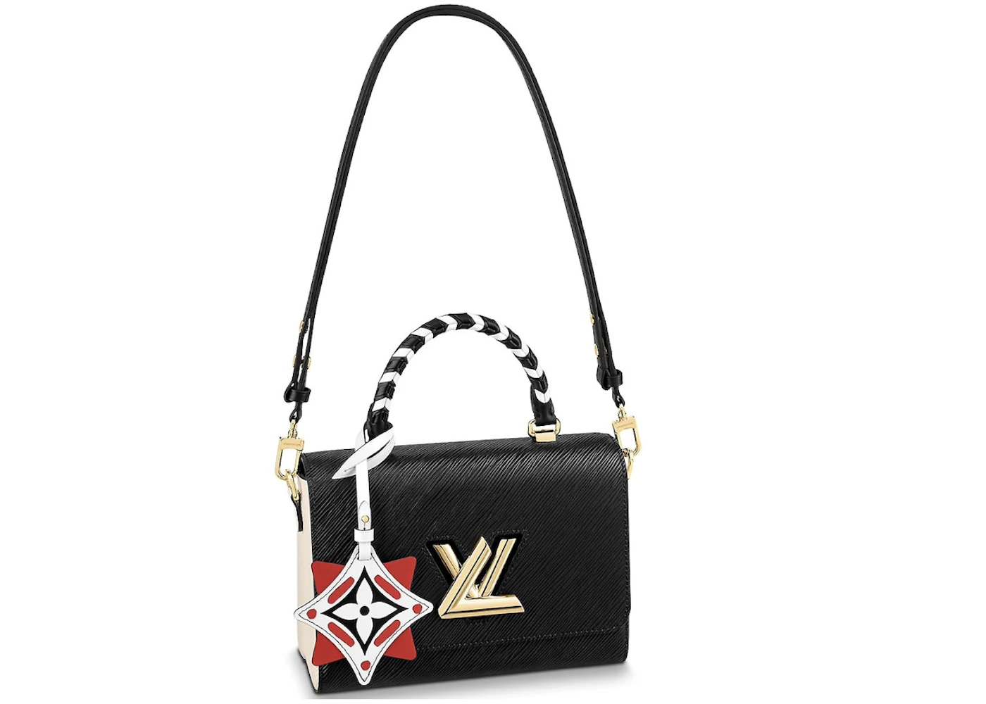 Louis Vuitton Crafty Twist MM Black in Epi Grained Leather with Gold-tone -  US